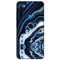 Mermer Lacivert Samsung Galaxy A21s Kılıf
