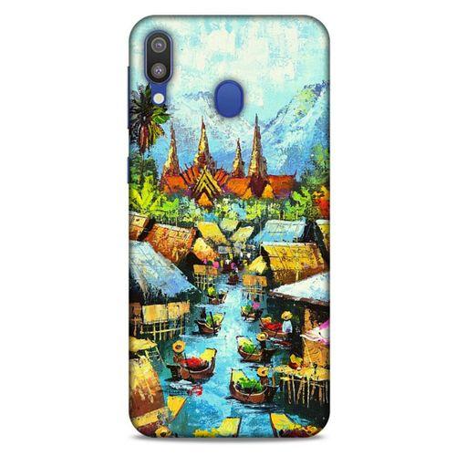 Cityx (19) Samsung Galaxy M20 Kılıf Silikon Kapak Desenli
