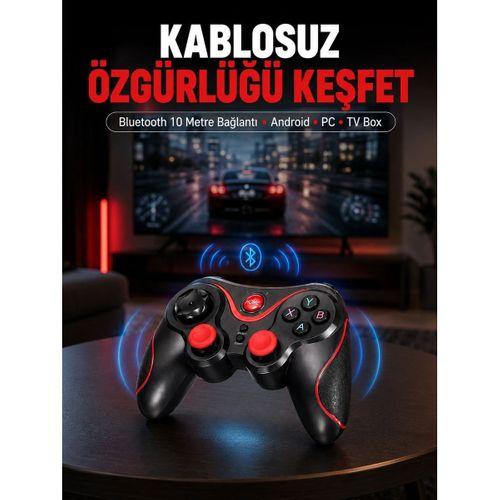 Gelişmiş Kontrol Hassasiyeti Sunan Kablosuz Bluetooth Oyun Kolu