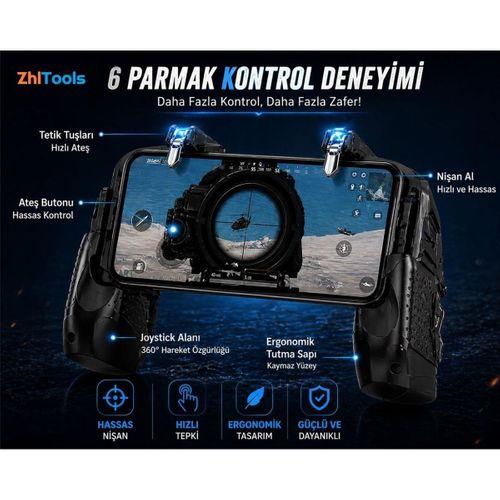 Zhltools Telefon Oyun PUBG Tetik Aparatı Gamepad