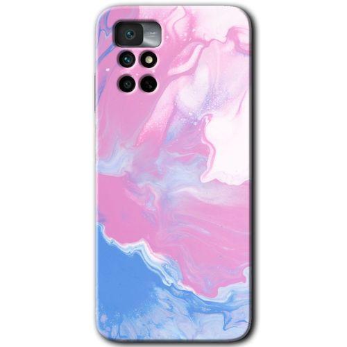 Potkal Hediye Fabrikası Xiaomi Redmi Note 11 4G Kılıf HD Desen Baskılı Arka Kapak - Mandala Patterns Kaleidoscope