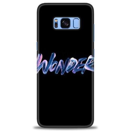 Samsung Galaxy S8 Plus Kılıf HD Baskılı Kılıf - Wonder + Tam Ekran Koruyucu