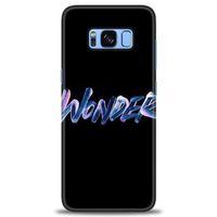 Samsung Galaxy S8 Plus Kılıf HD Baskılı Kılıf - Wonder + Tam Ekran Koruyucu