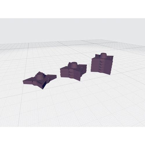 Legion Yığılabilir Yaralı ve Vuruş İşaretçileri 3D Baskı (Bu ürün Sadece Plastik parçadır - Almadan Önce Soru Sorabilirsiniz)