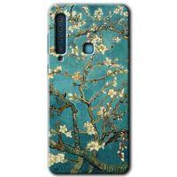 Potkal Hediye Fabrikası Samsung Galaxy A9 2018 Kılıf HD Desen Baskılı Arka Kapak - Almond Blossom