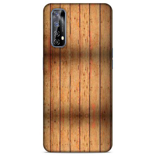 Lopard Huawei P Smart 2021 Uyumlu Kılıf Wood'X (11) Tam Koruma Baskılı