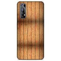 Lopard Huawei P Smart 2021 Uyumlu Kılıf Wood'X (11) Tam Koruma Baskılı