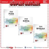 3D Yayınları TYT Fizik Kimya ve Biyoloji Deneme Seti 3 Kitap