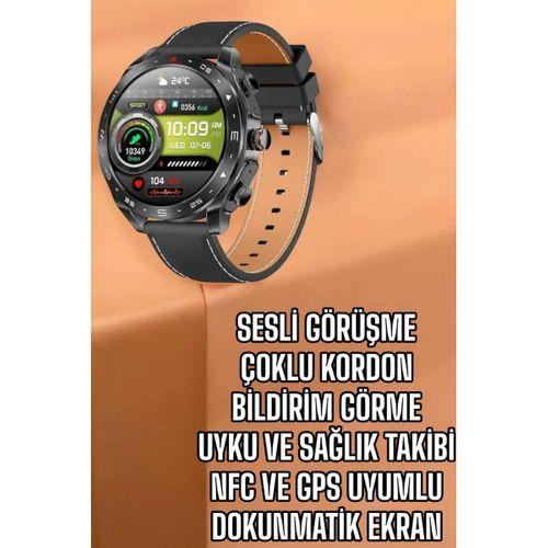 Akıllı Saat Bildirim Görme Sesli Görüşme Çoklu Kordon Gps Takibi
