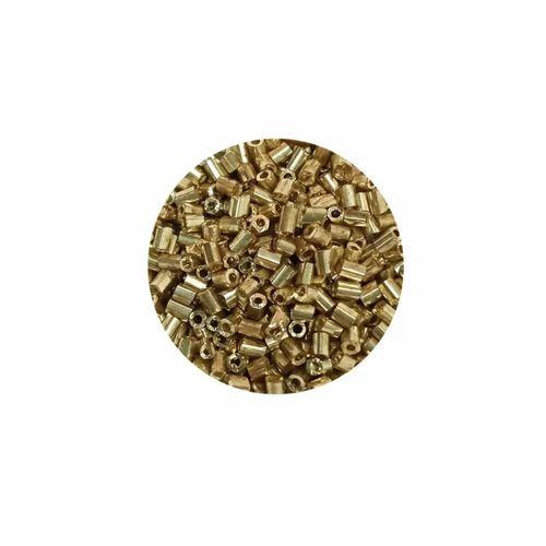 Kesme Cam Boncuk 2mm - 60 Gram - Gold - BNC356