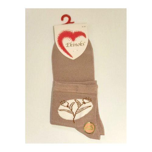 Monalisa Home Bambu Latte Renk 36-40 Soket Kadın Çorap
