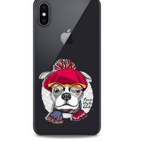 Zoologix (94) Apple iPhone XS Max Şeffaf Kılıf Silikon Desenli