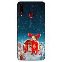 Samsung Galaxy A20s Kılıf Snowix (9) Kılıf Kırmızı