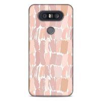 LG K41S - K51S Kılıf Pastel Renkler (18) Telefon Kılıfları Şeker Pembe