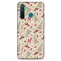 Yılbaşı Süsleri 38 Oppo Realme 5 Pro Kılıf Silikon Kapak