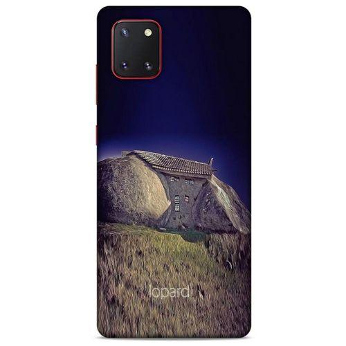 Samsung Galaxy Note 10 Lite Kılıf Dünya Mimarisi (30) Silicone Case Stone House Portekiz