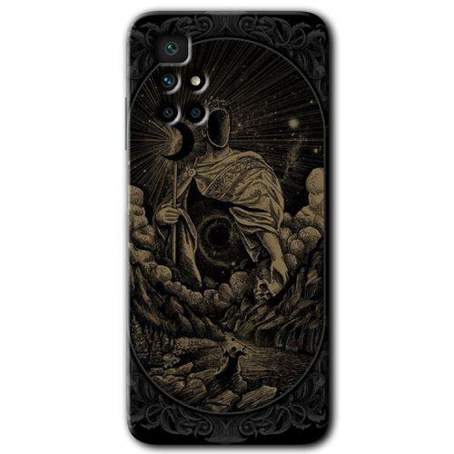 MRCİLETİSİM Xiaomi Redmi 10 Kılıf HD Desen Baskılı Arka Kapak + Temperli Cam - Kıyamet