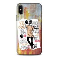 Sokak Modası 11 Apple iPhone XS Kılıf Desenli Silikon