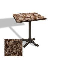 Dockers Çipa Laminat Kare Masa 80x80 ESB - Karacabey Marble