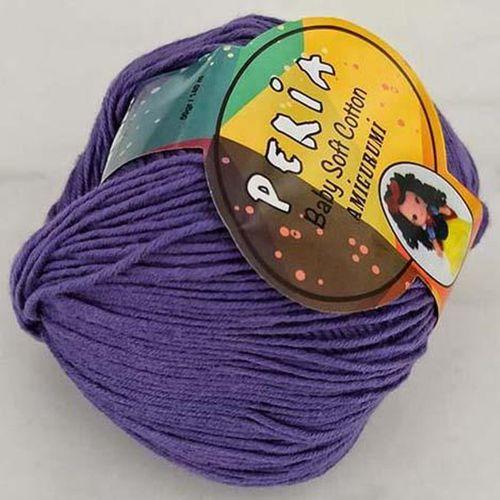 Peria Baby Cotton Amigurumi Örgü İpi 45 Mor