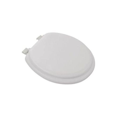 Yumuşak Puf Süngerli Ergonomik Rahat Beyaz Renk Klozet Kapağı