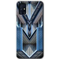 Potkal Hediye Fabrikası Samsung Galaxy M31s HD Baskılı Kılıf + 9D Tam Ekran Koruyucu - Retro Building
