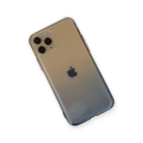 Newface iPhone 11 Pro Kılıf Lüx Çift Renkli Silikon - Mor