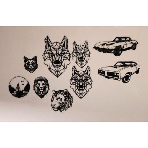 GTO Duvar Sanatı 3D Baskı (Bu ürün Sadece Plastik parçadır - Almadan Önce Soru Sorabilirsiniz)