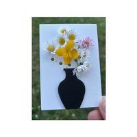 3D baskı çiçek toplama kartı şablonu (Bu ürün Sadece Plastik parçadır - Almadan Önce Soru Sorabilirsiniz)