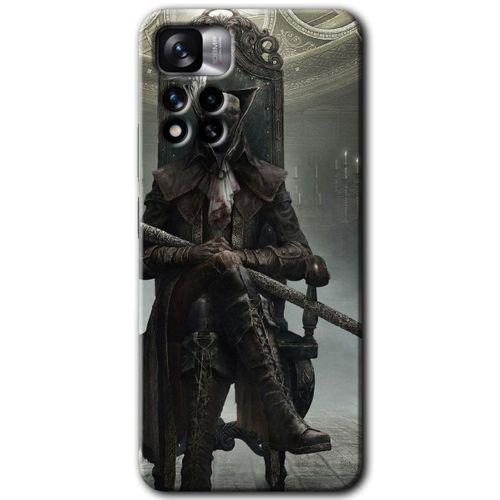 Potkal Hediye Fabrikası Xiaomi Redmi Note 11 Pro Plus 5G Kılıf HD Desen Baskılı Arka Kapak - Bloodborne Hunters