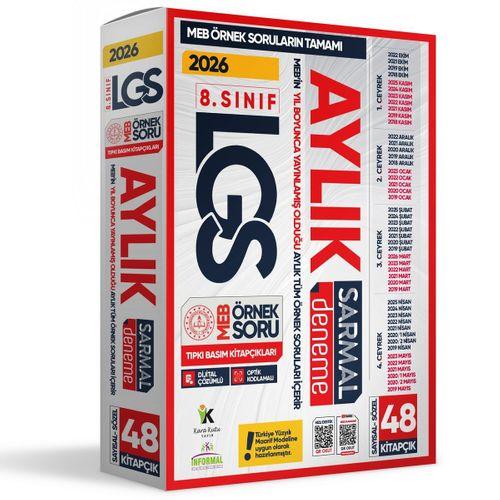 2026 8 Sınıf LGS Aylık SARMAL Deneme Seti MEB Örnek Soru Tıpkı Basım Çözümlü PAKET