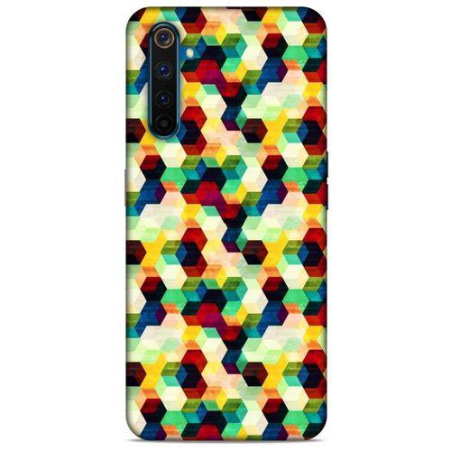 Geometrix 57 Oppo Realme 6 Pro Kılıf Silikon Kapak