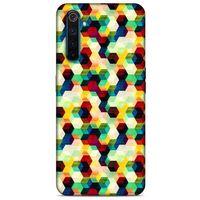 Geometrix 57 Oppo Realme 6 Pro Kılıf Silikon Kapak