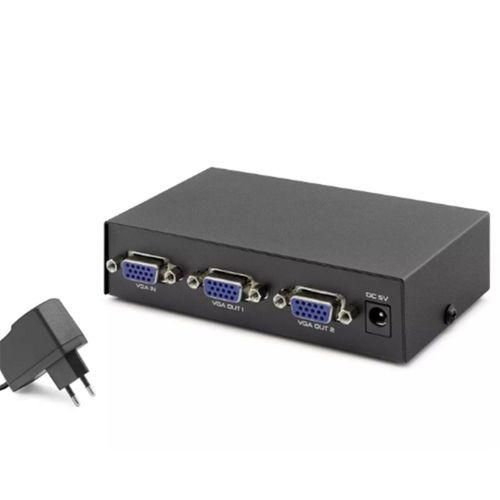 Hadron Hdx1277 2 Port Vga Splitter 200mhz 1-ın 2-out Siyah