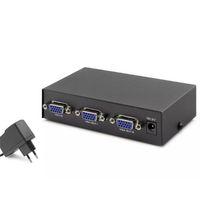 Hadron Hdx1277 2 Port Vga Splitter 200mhz 1-ın 2-out Siyah
