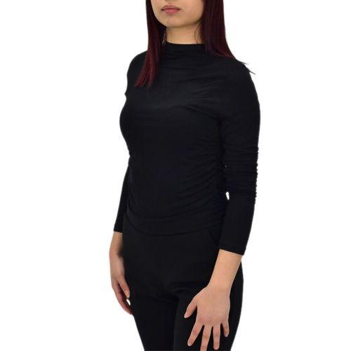 Kadın Lastik Büzgülü Spor Bluz  BGL-ST04230
