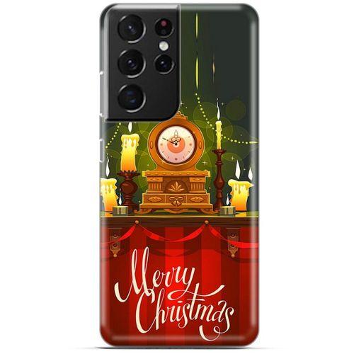 Samsung Galaxy S21 Ultra Kılıf Yılbaşı Süsleri (4) Koruma Kılıfı
