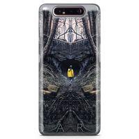 Samsung Galaxy A80 Kılıf Dark Arka Kapak Koruma Desenli Full Koruyucu