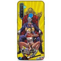 Realme 5i Uyumlu Kılıf Harley Quinn (36) Glitter Kılıf Lavanta mor