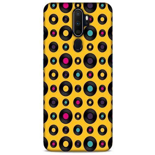 Retro (42) Desen Rugged Armor Kılıf Renkli Oppo A5 2020 Kılıf
