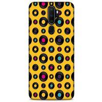 Retro (42) Desen Rugged Armor Kılıf Renkli Oppo A5 2020 Kılıf