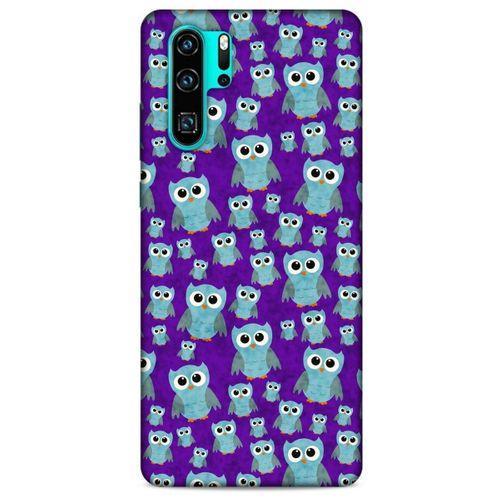 Baykuşlar (3) Desenli Silikon Kapak Telefon Kabı Huawei P30 Pro Kılıf