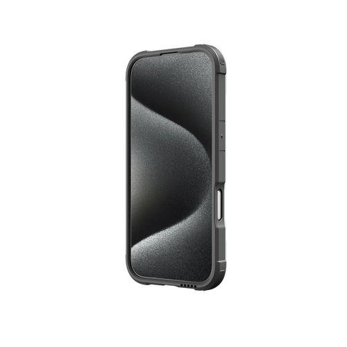 Apple iPhone 16 Pro Kılıf M-safe Şarj Özellikli Airbagli Raptic Shield Serisi Şeffaf Arka Yüzey Kapak