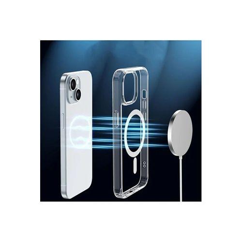 İphone 15 Magsafe Sert Şeffaf Telefon Kılıfı