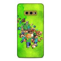 Lopard Samsung Galaxy S10e Uyumlu Kılıf PiXel (28) Arka Kapak Steve Karakter