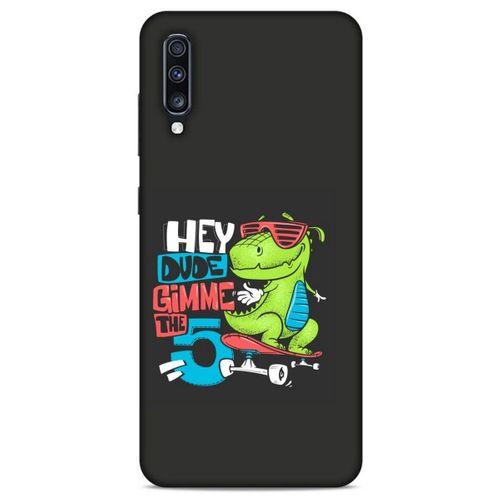 Animax Kaykaylı Dinozor Samsung Galaxy A70s Kılıf Desenli Silikon