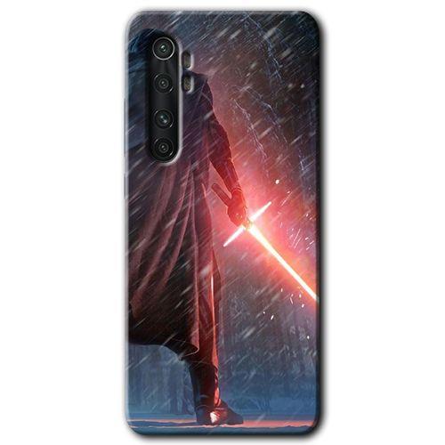 Xiaomi Mi Note 10 Lite Kılıf HD Desen Baskılı Arka Kapak - Kylo Ren + Kırılmaz Cam