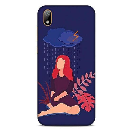 Huawei Y5 2019 Kılıf Depresyon (4) Koruma Kılıfı Açık Kahverengi