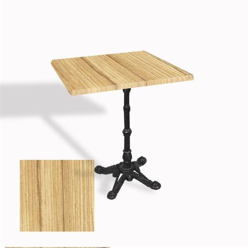 Dockers Çipa 1002 Döküm Ayak Kare Masa 60X60 cm - (Werzalit, Wermodin ve Allzalit Tabla) - Coco Bolo