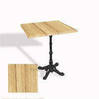 Dockers Çipa 1002 Döküm Ayak Kare Masa 60X60 cm - (Werzalit, Wermodin ve Allzalit Tabla) - Coco Bolo